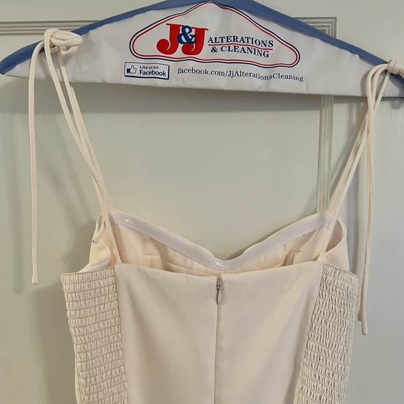 AMANDA UPRICHARD Champagne Jumpsuit size M - Picture 8 of 11